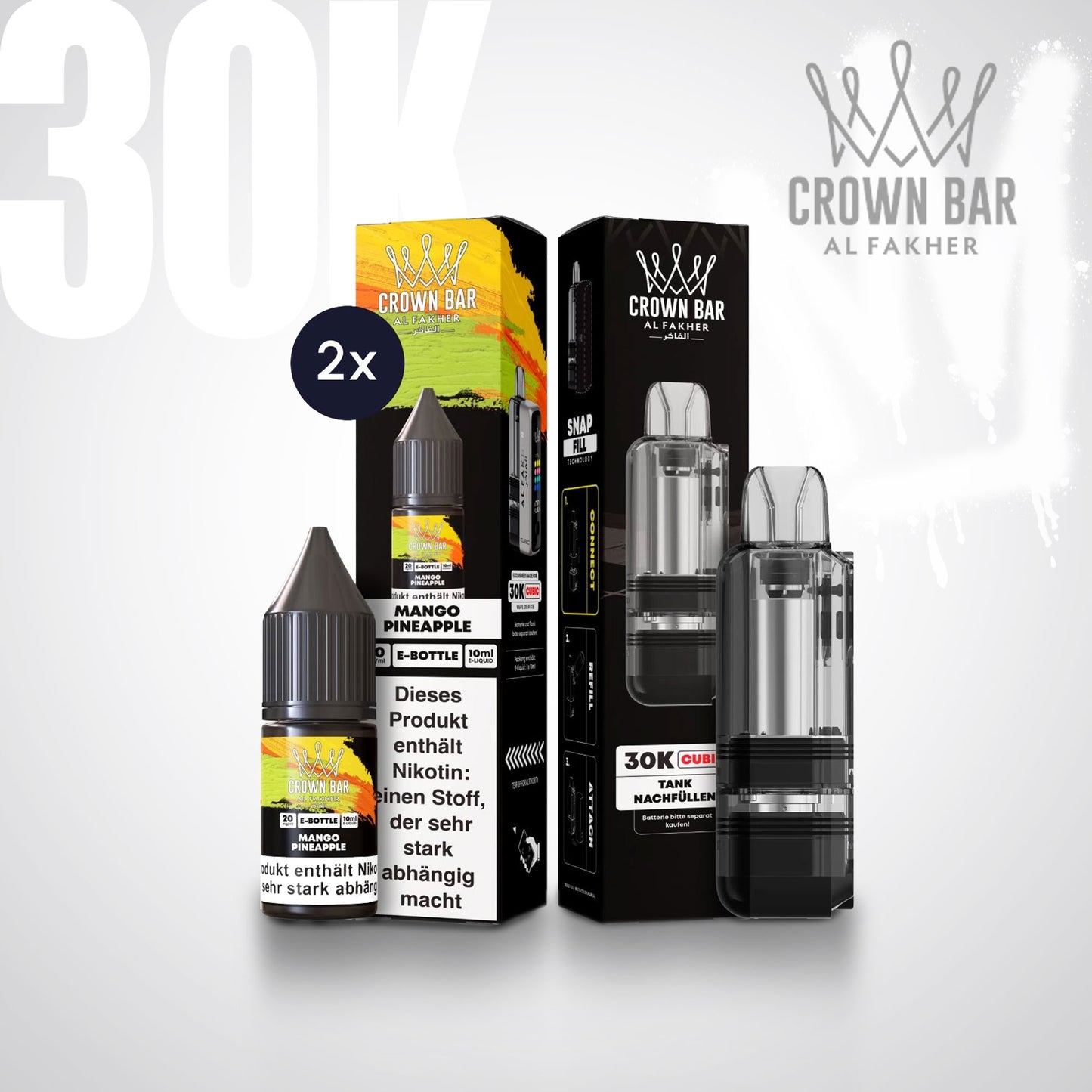 Mango Pineapple - Podtank + 2x Liquid 20mg