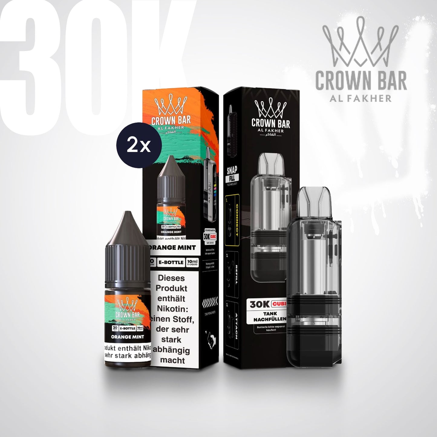Orange Mint - Podtank + 2x Liquid 20mg