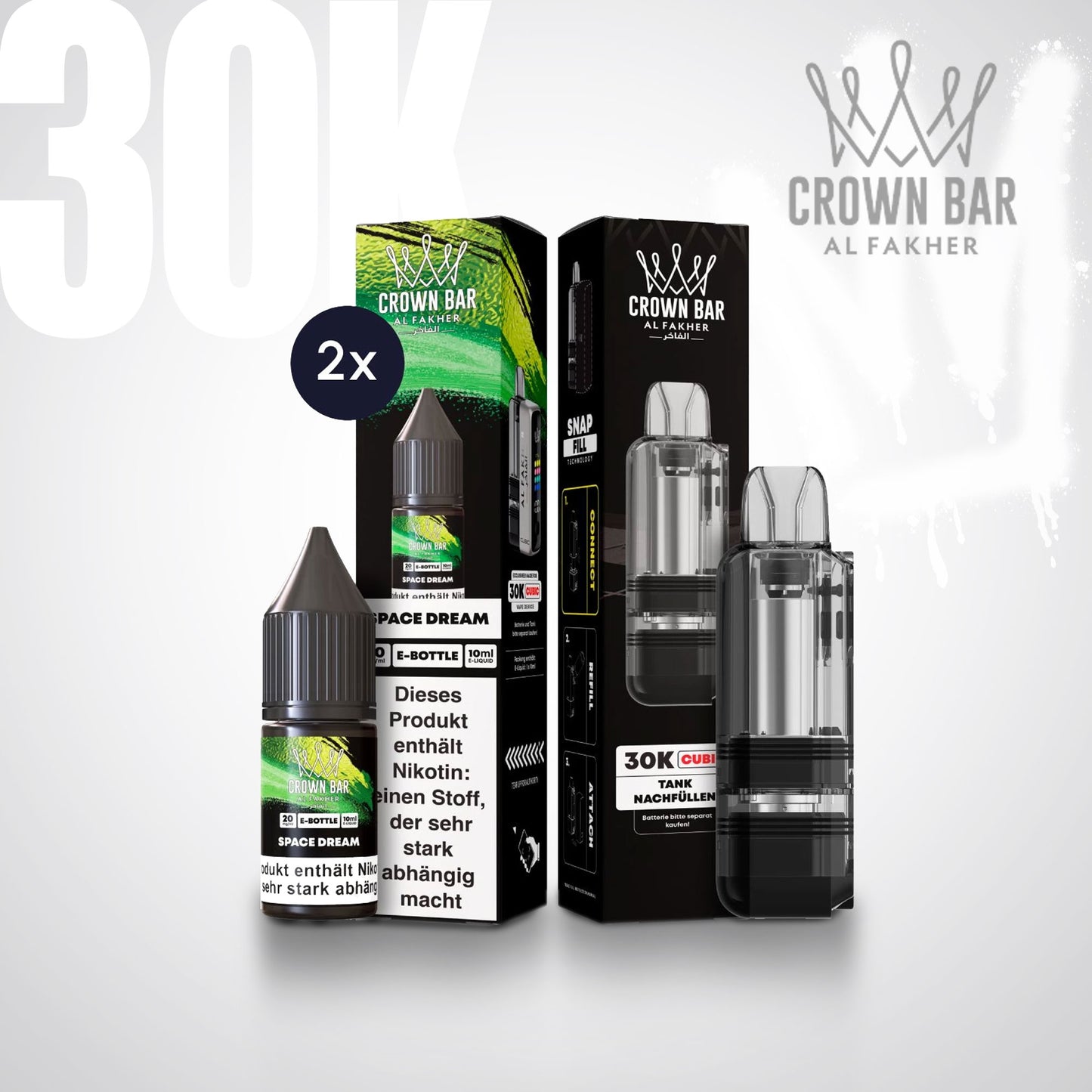 Space Dream - Podtank + 2x Liquid 20mg