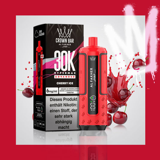 Al Fakher 30K Hypermax - Cherry Ice