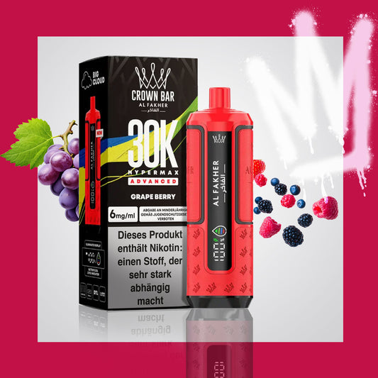 Al Fakher 30K Hypermax - Grape Berry