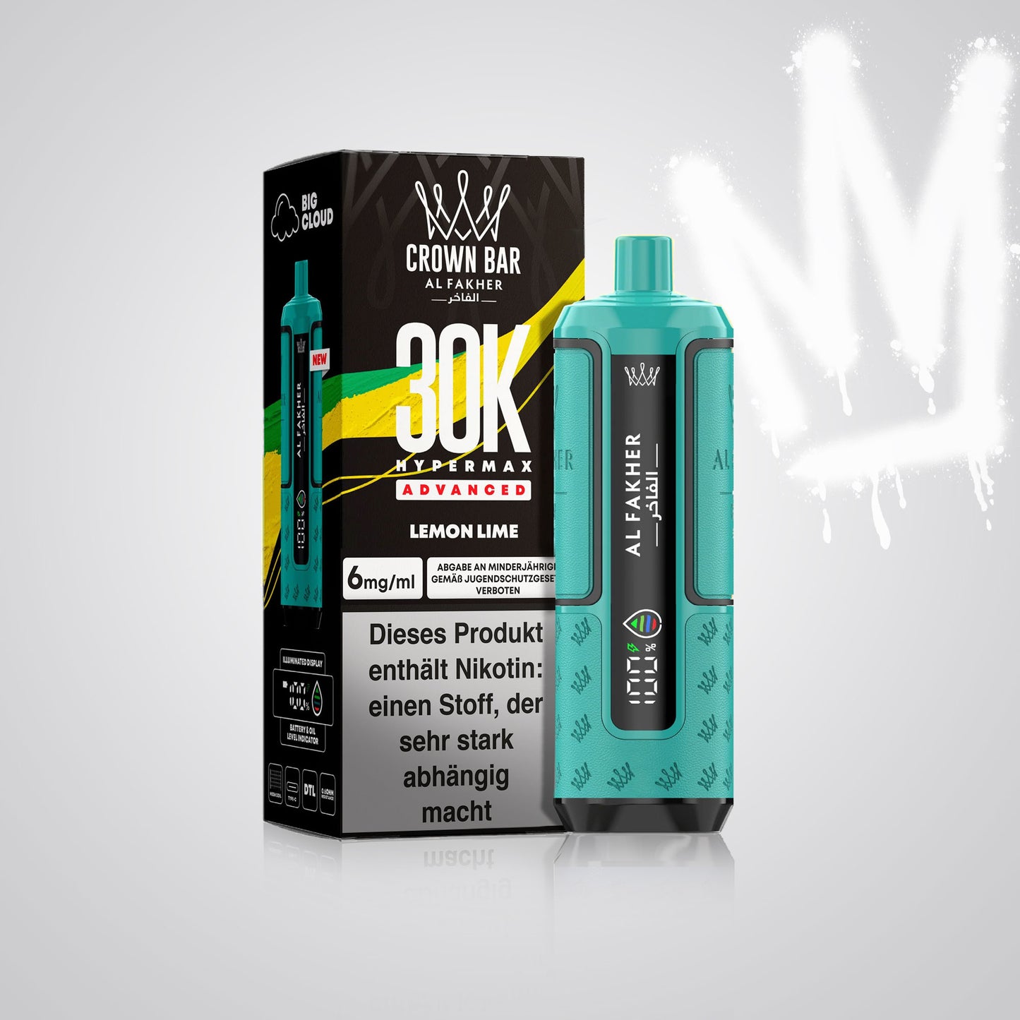 Lemon Lime - Al Fakher 30K Hypermax