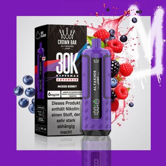 Al Fakher 30K Hypermax - Mixed Berry