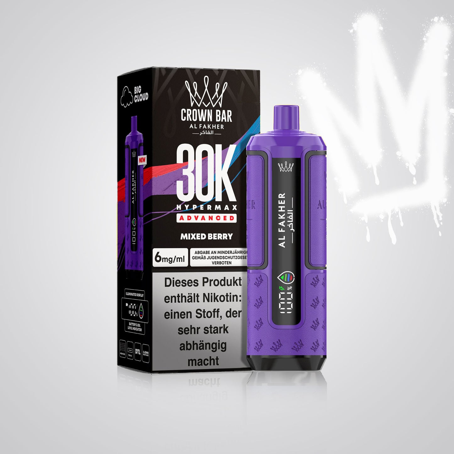 Mixed Berry - Al Fakher 30K Hypermax