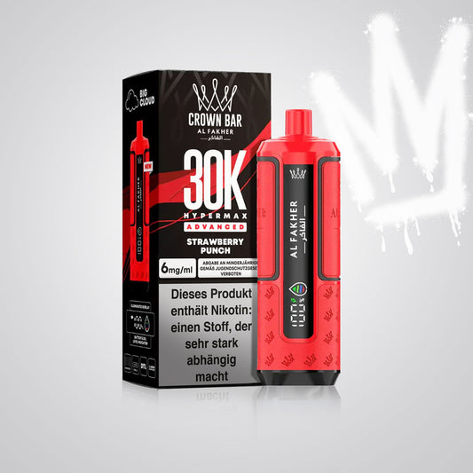 Strawberry Punch - Al Fakher 30K Hypermax