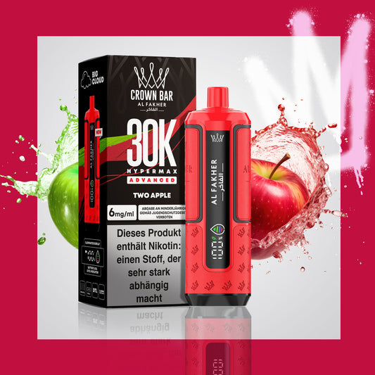Al Fakher 30K Hypermax - Two Apple