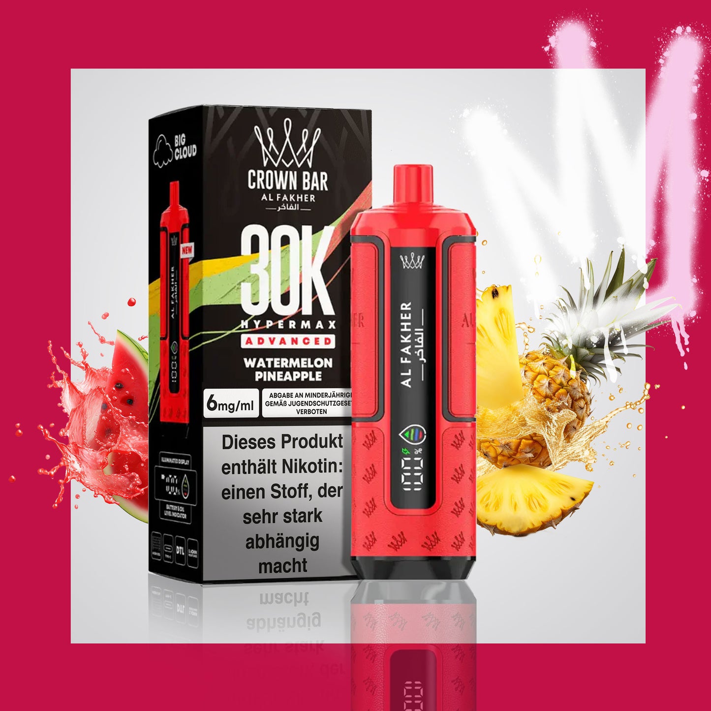 Hypermax 30K - Watermelon Pineapple