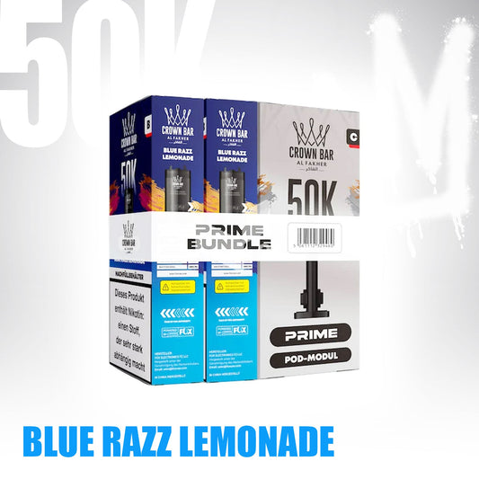 Pod -  Blue Razz Lemonade - Al Fakher 50K Prime