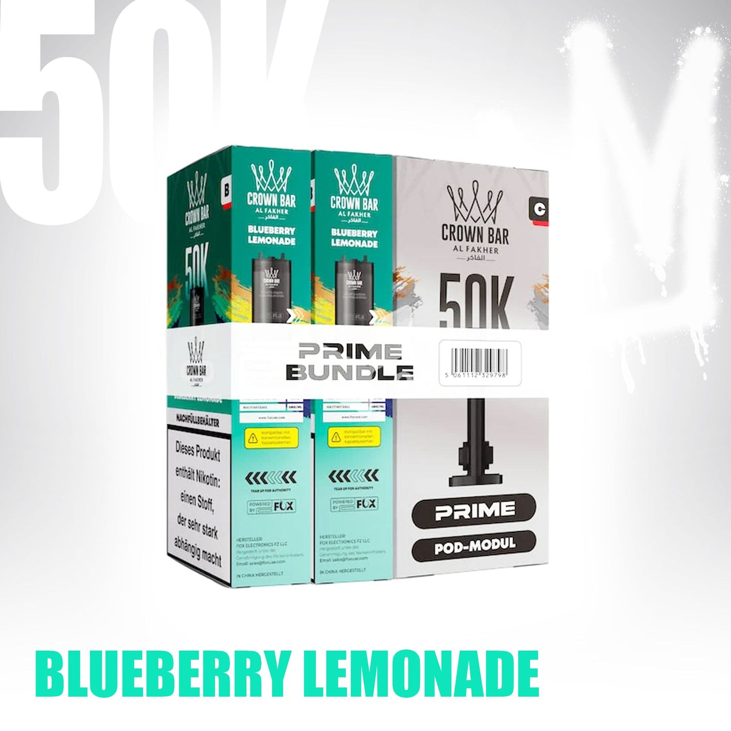 Pod -  Blueberry Lemonade - Al Fakher 50K Prime