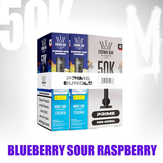 Pod -  Blueberry Sour Raspberry - Al Fakher 50K Prime