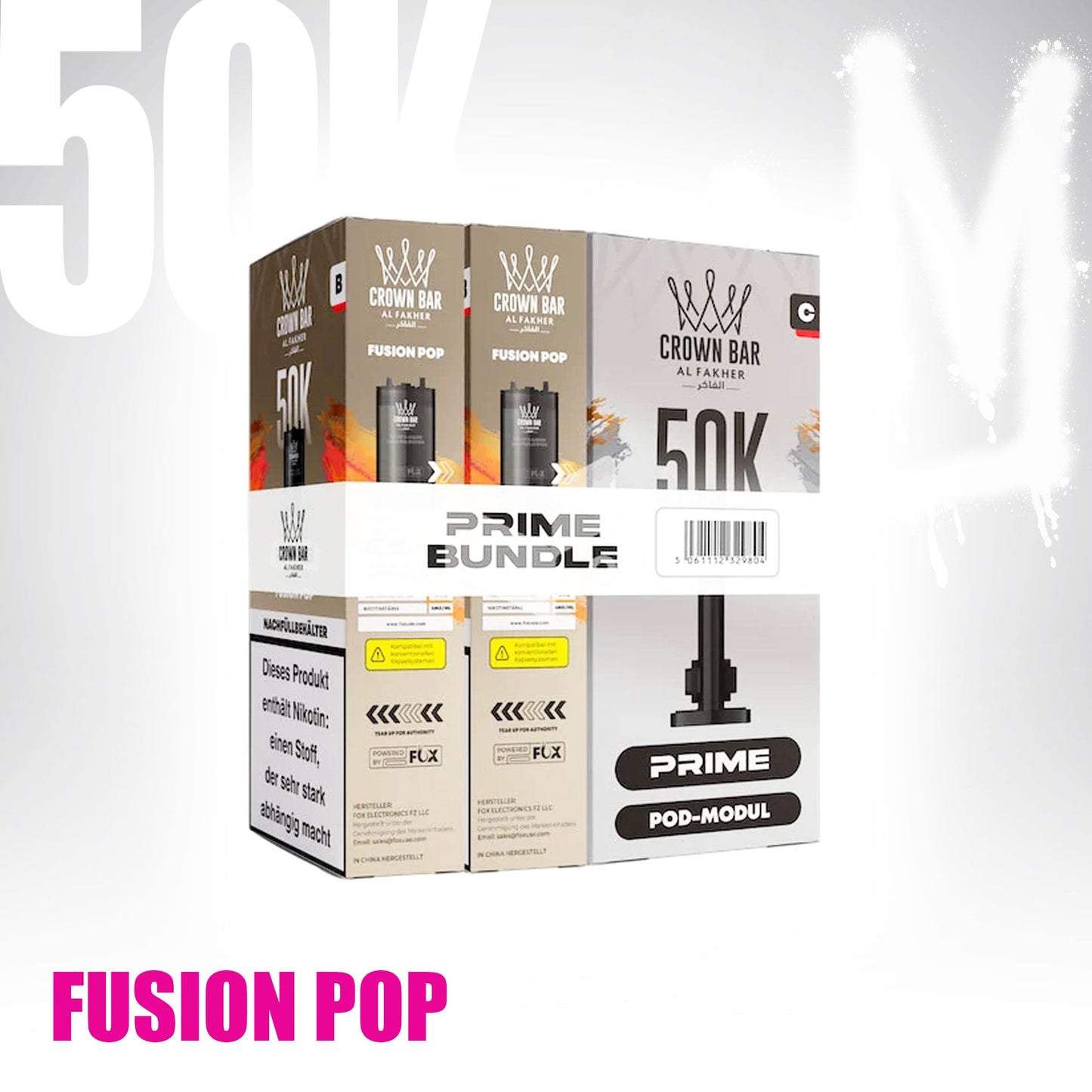 Pod - Fusion Pop - Al Fakher 50K Prime