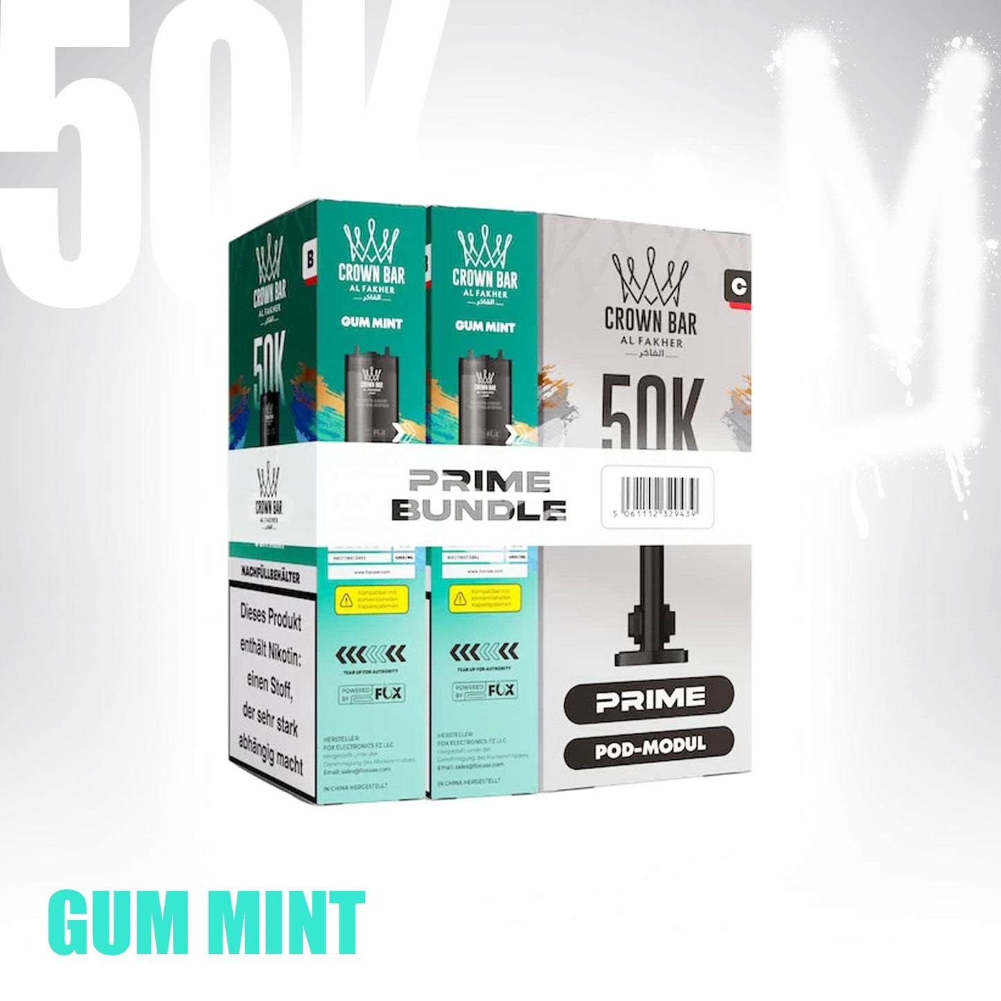 Pod - Gum Mint - Al Fakher 50K Prime