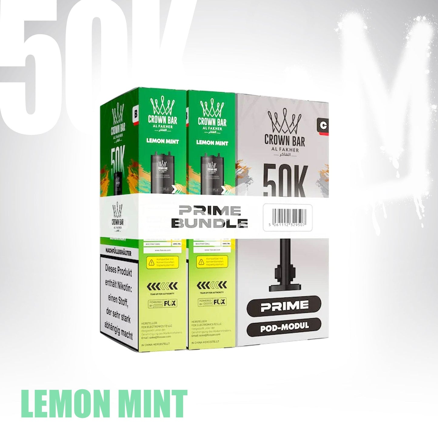 Pod - Lemon Mint - Al Fakher 50K Prime