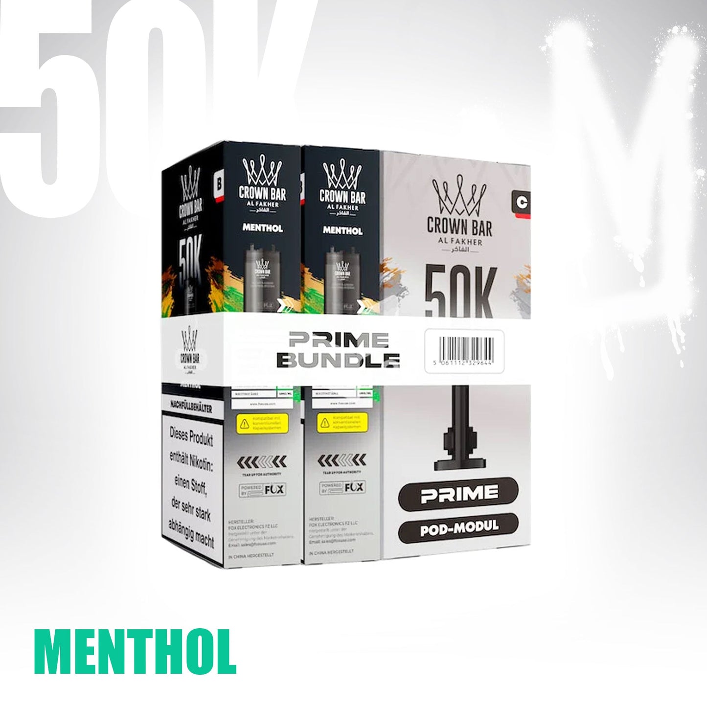 Pod - Menthol - Al Fakher 50K Prime