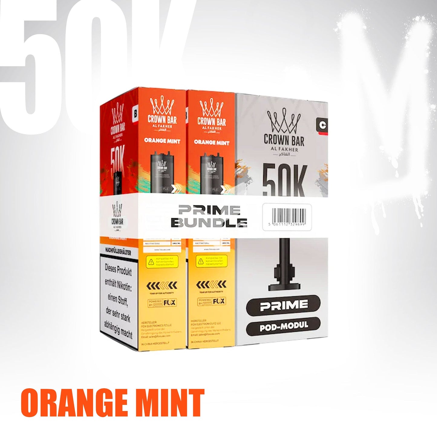 Pod - Orange Mint - Al Fakher 50K Prime