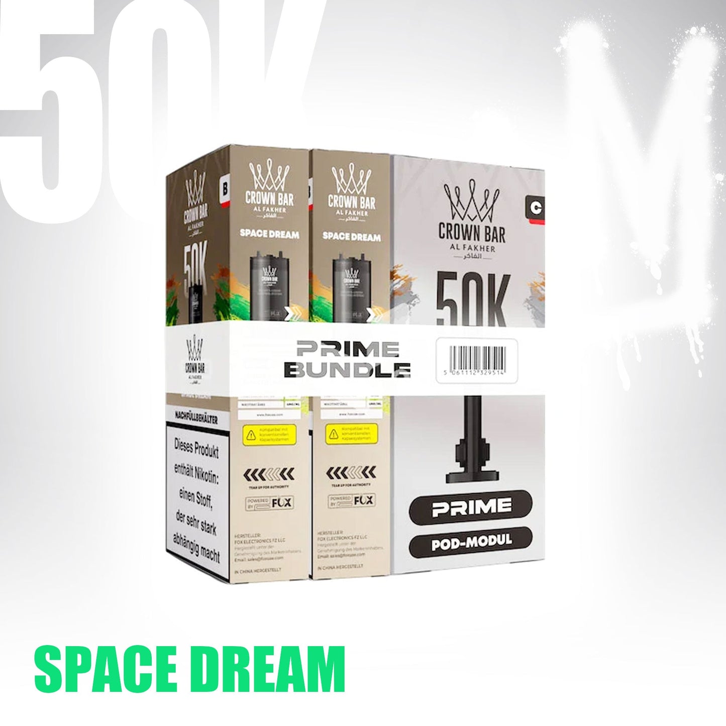 Pod - Space Dream - Al Fakher 50K Prime