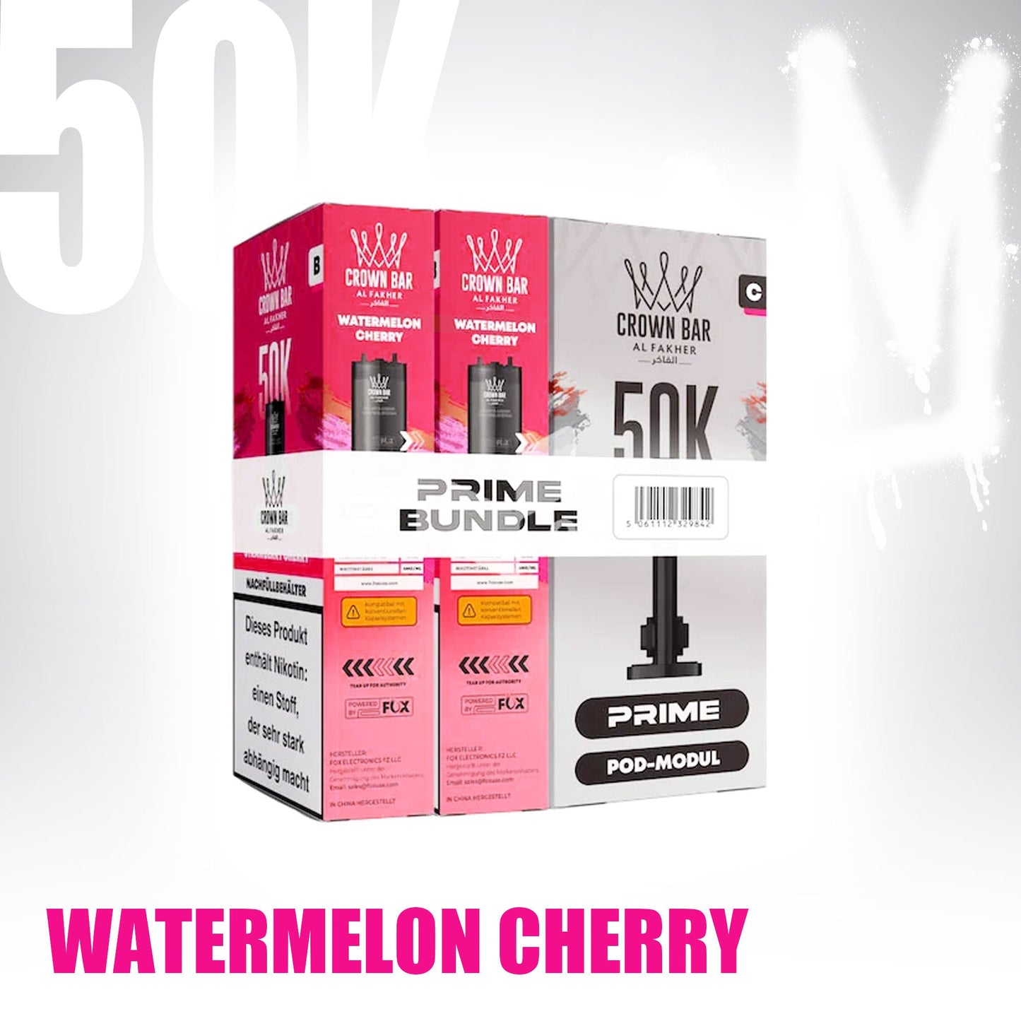 Pod - Watermelon Cherry - Al Fakher 50K Prime
