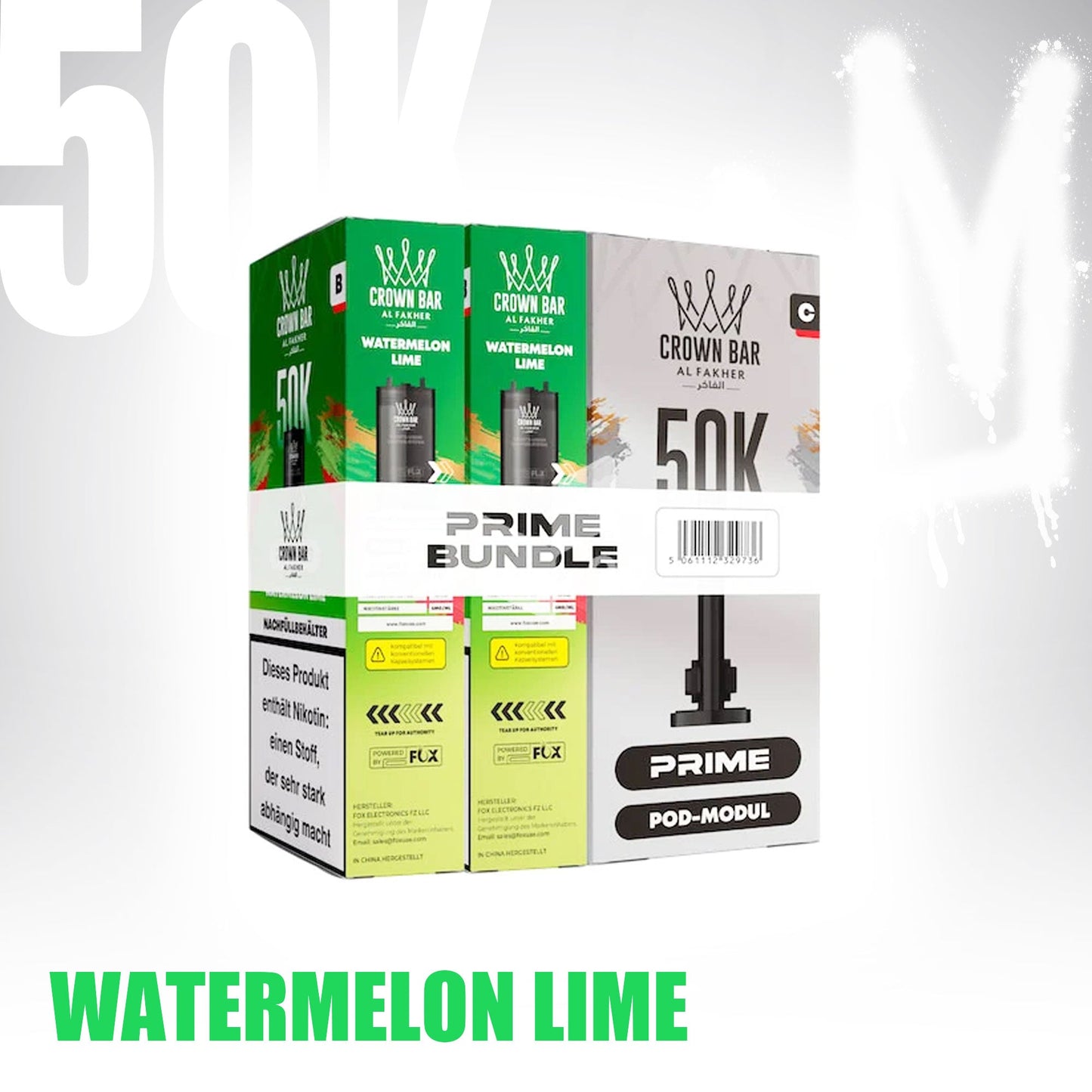 Pod - Watermelon Lime - Al Fakher 50K Prime