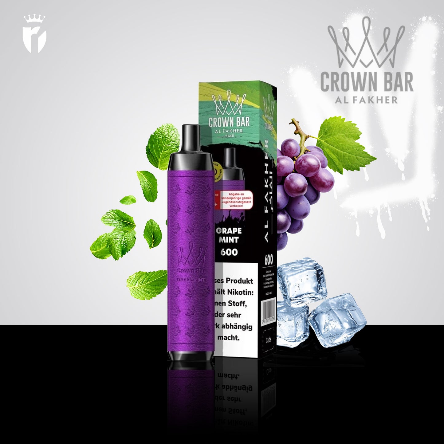 Crown Bar 600 - Grape Mint