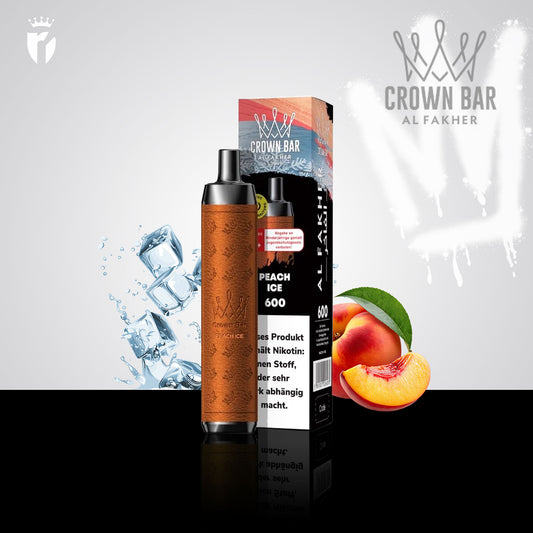 Crown Bar 600 - Peach Ice