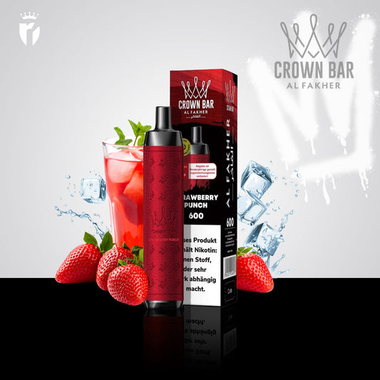 Crown Bar 600 - Strawberry Punch