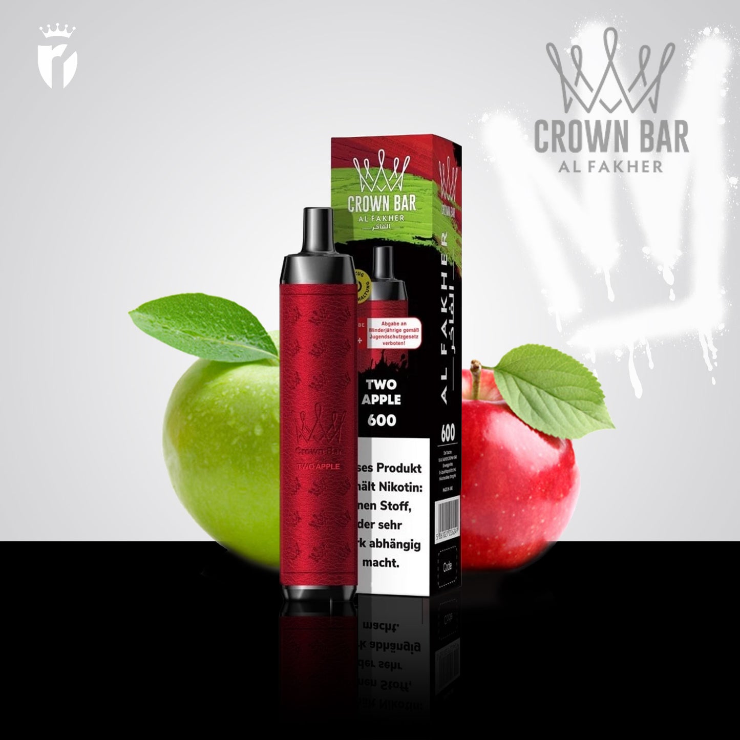 Crown Bar 600 - Two Apple