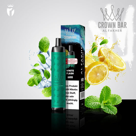 Crown Bar 600 - White Flash