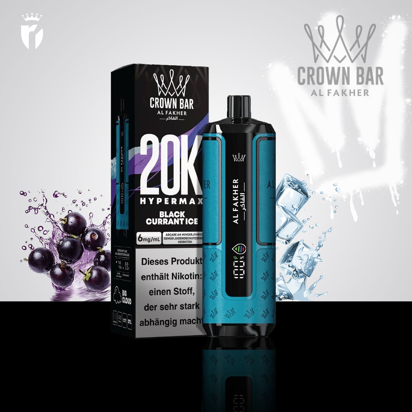 Hypermax 20K - Blackcurrant Ice