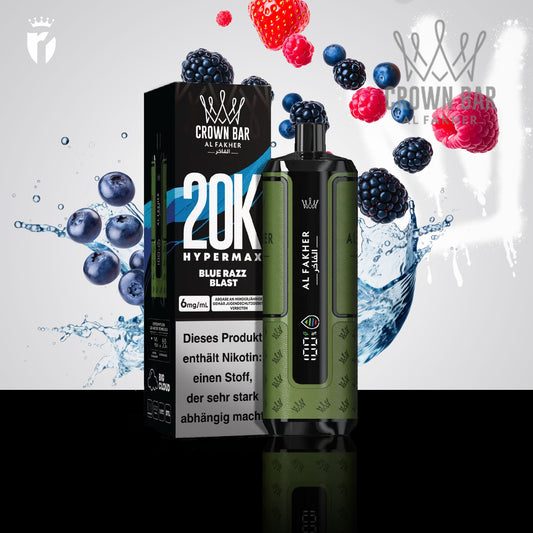 Hypermax 20K - Blue Razz Blast