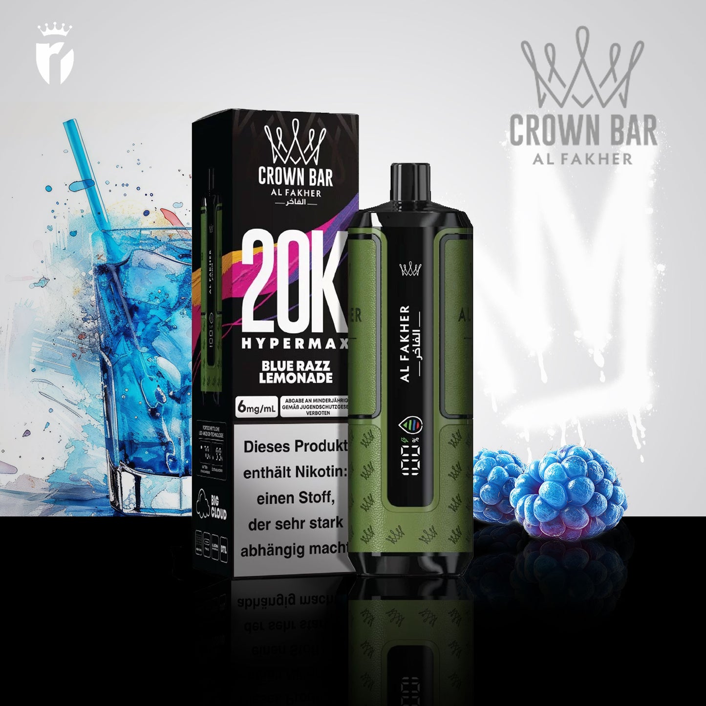 Hypermax 20K - Blue Razz Lemonade