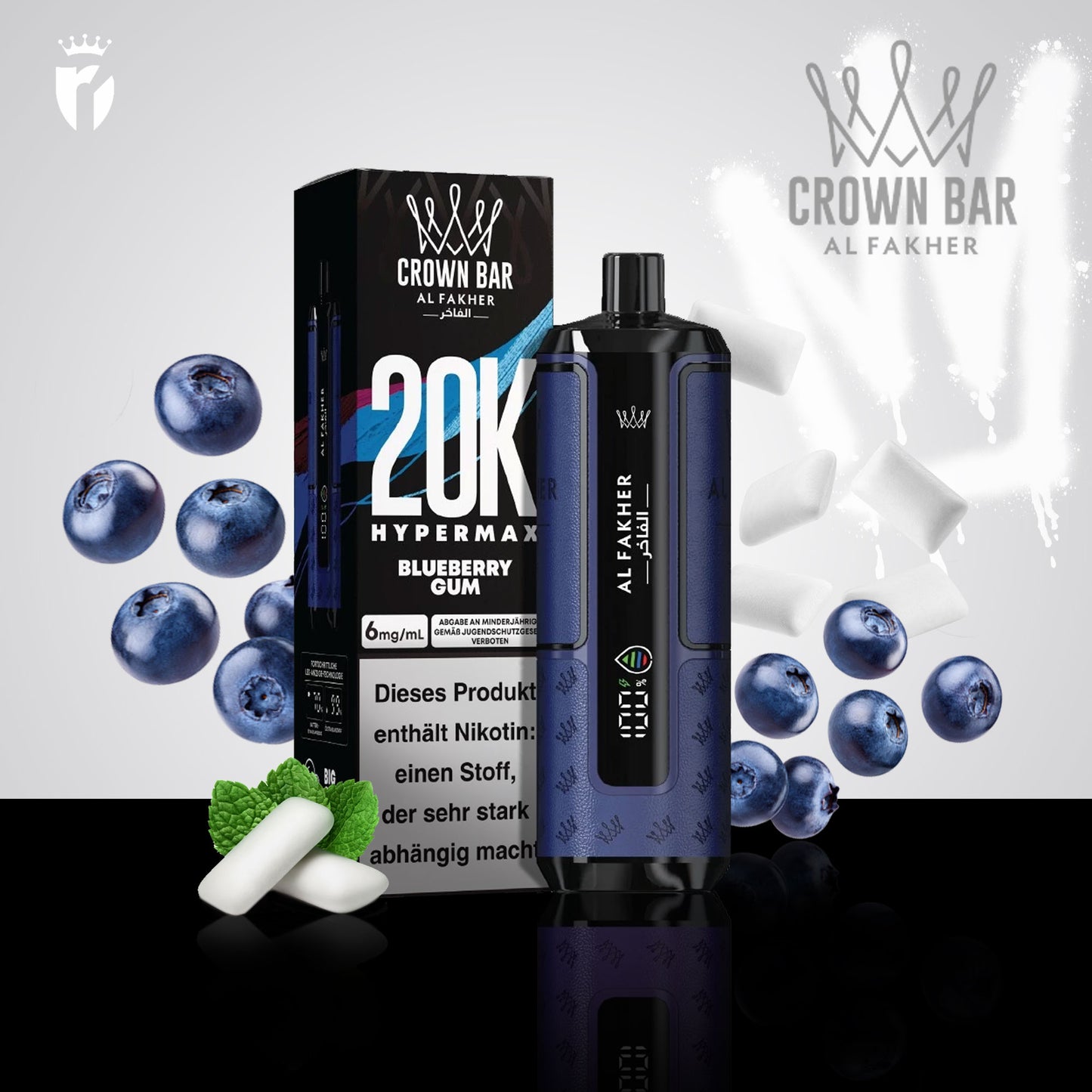 Hypermax 20K - Blueberry Gum