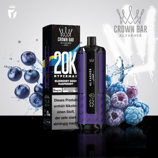 Hypermax 20K - Blueberry Sour Raspberry