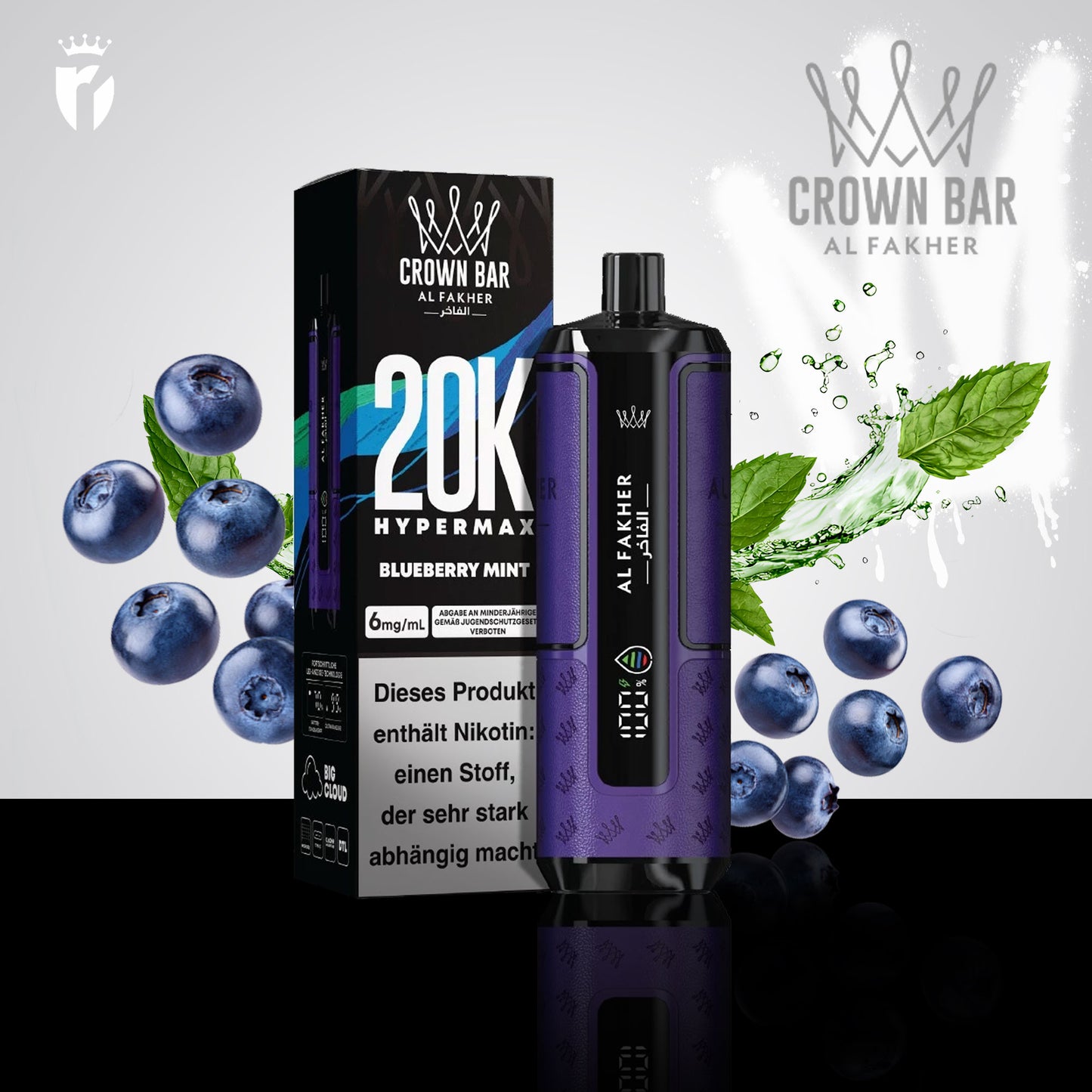 Hypermax 20K - Blueberry Mint