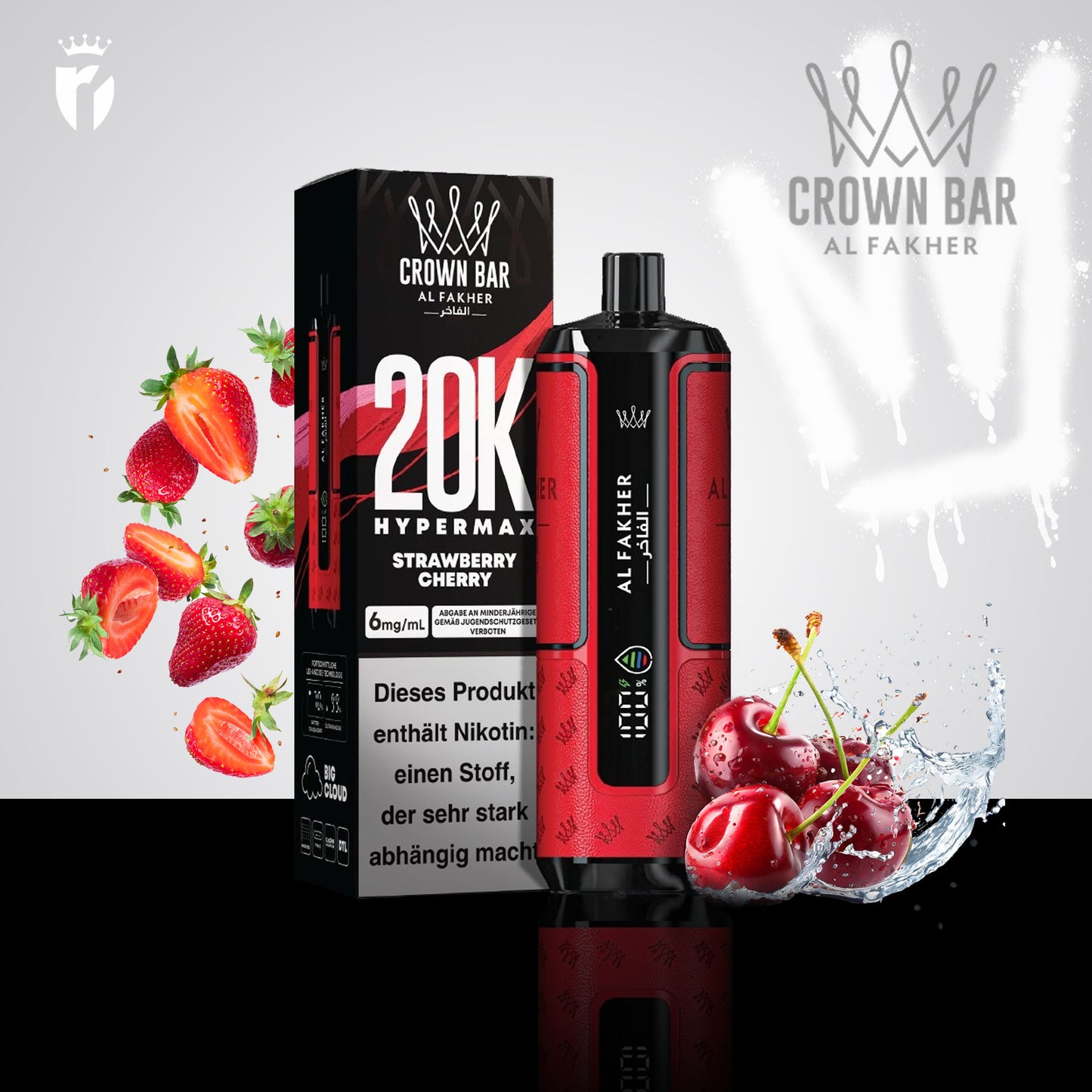 Hypermax 20K - Strawberry Cherry