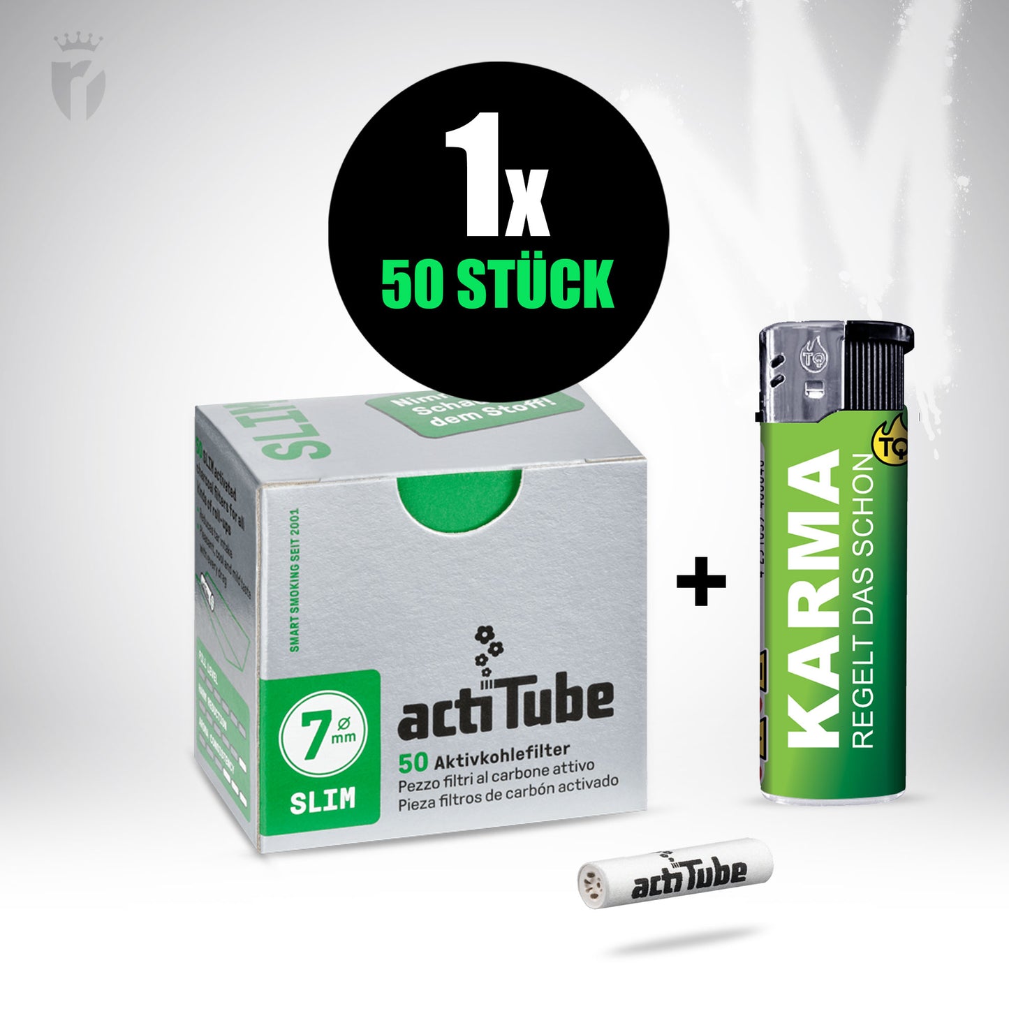 ActiTube Silber - 7mm
