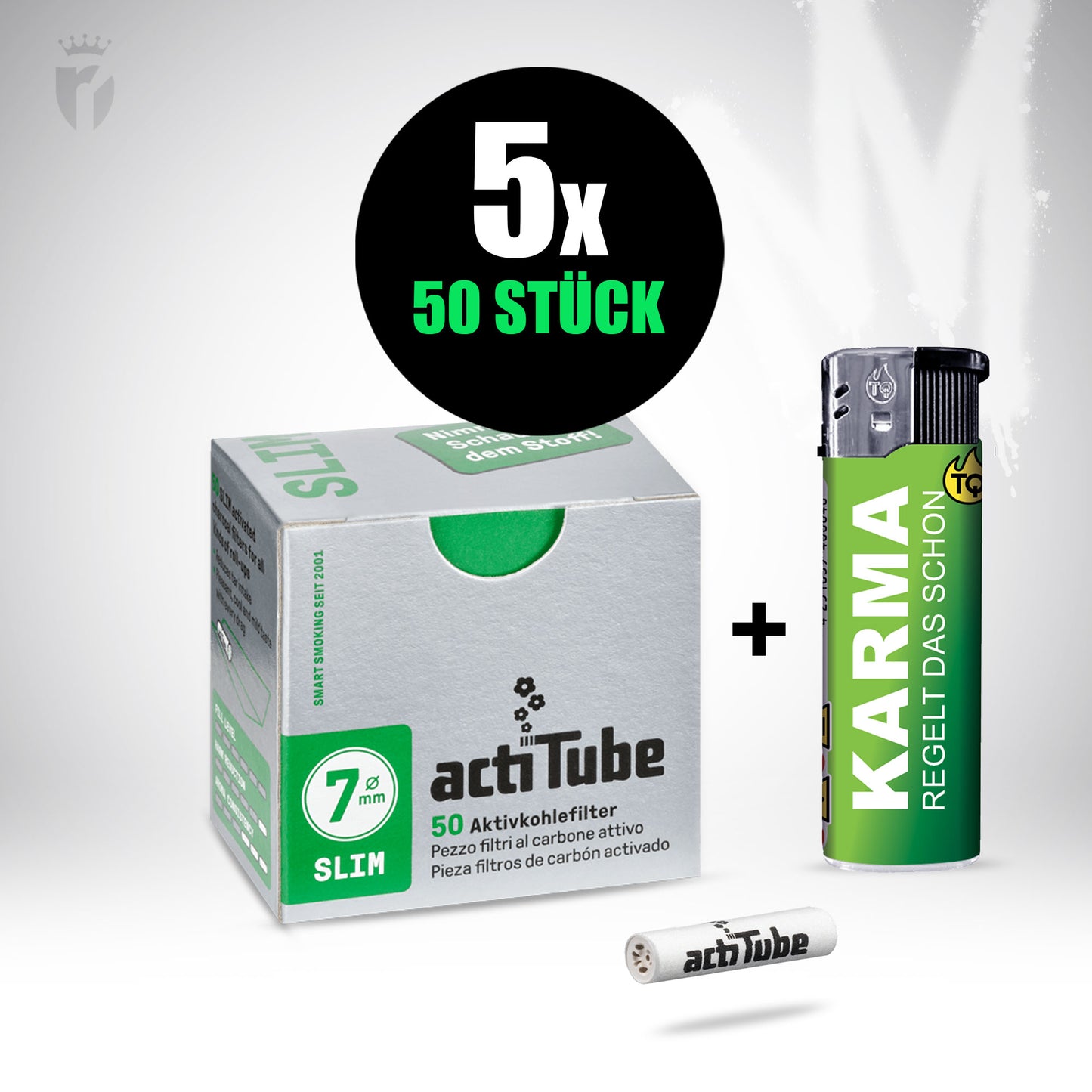 ActiTube Silber - 7mm