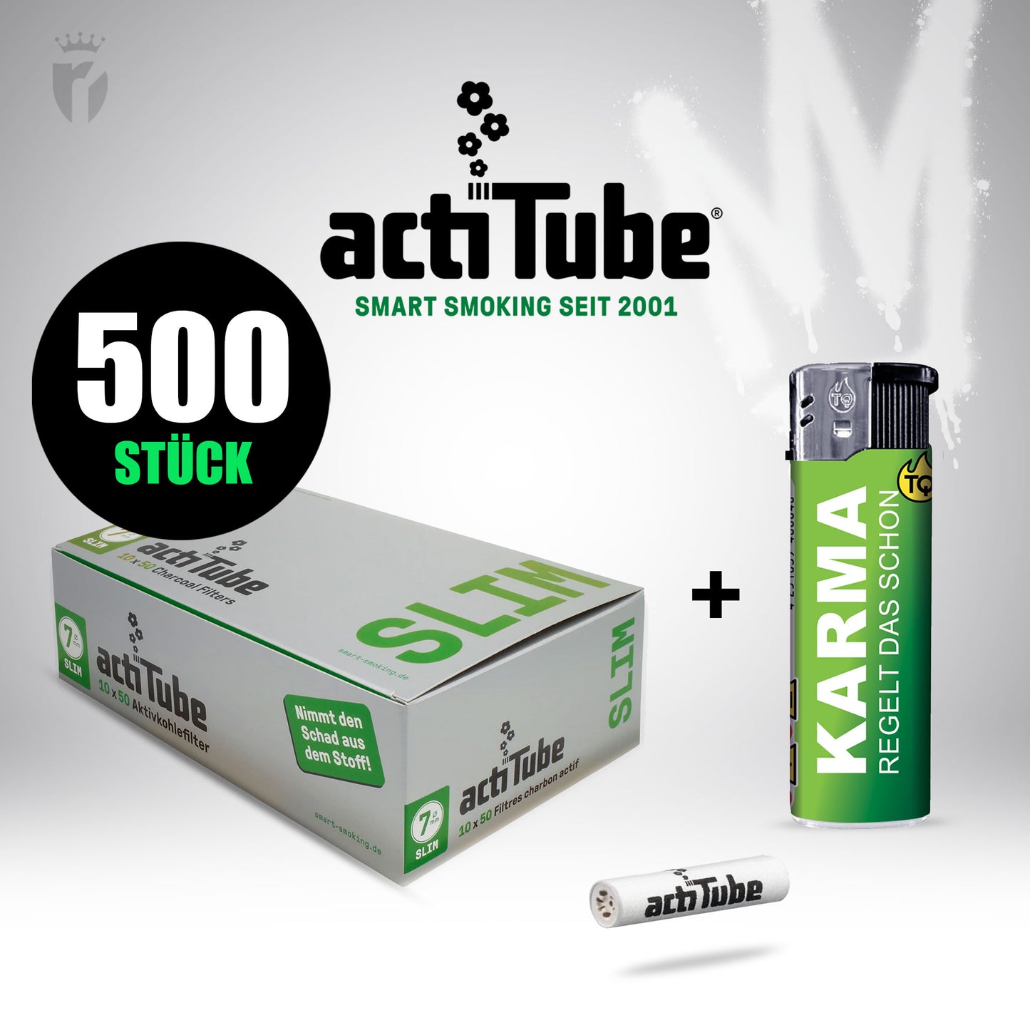ActiTube Silber - 7mm
