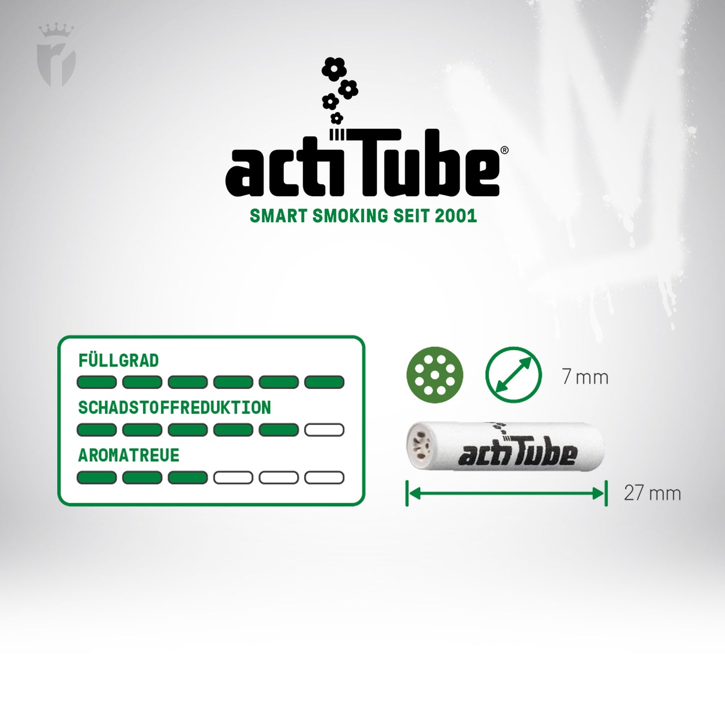 ActiTube Silber - 7mm