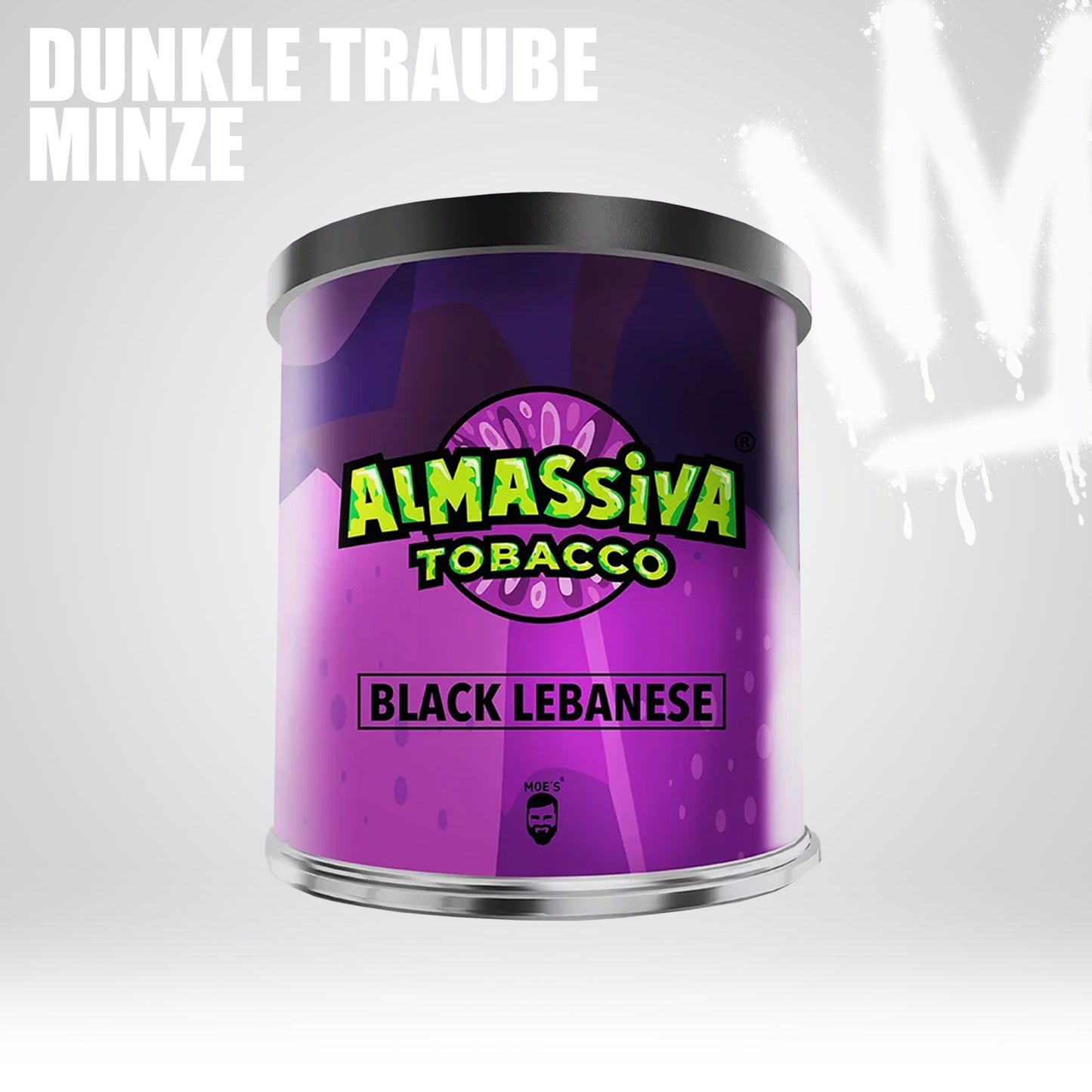 Black Lebanese - Almassiva Shisha Tabak - 200g