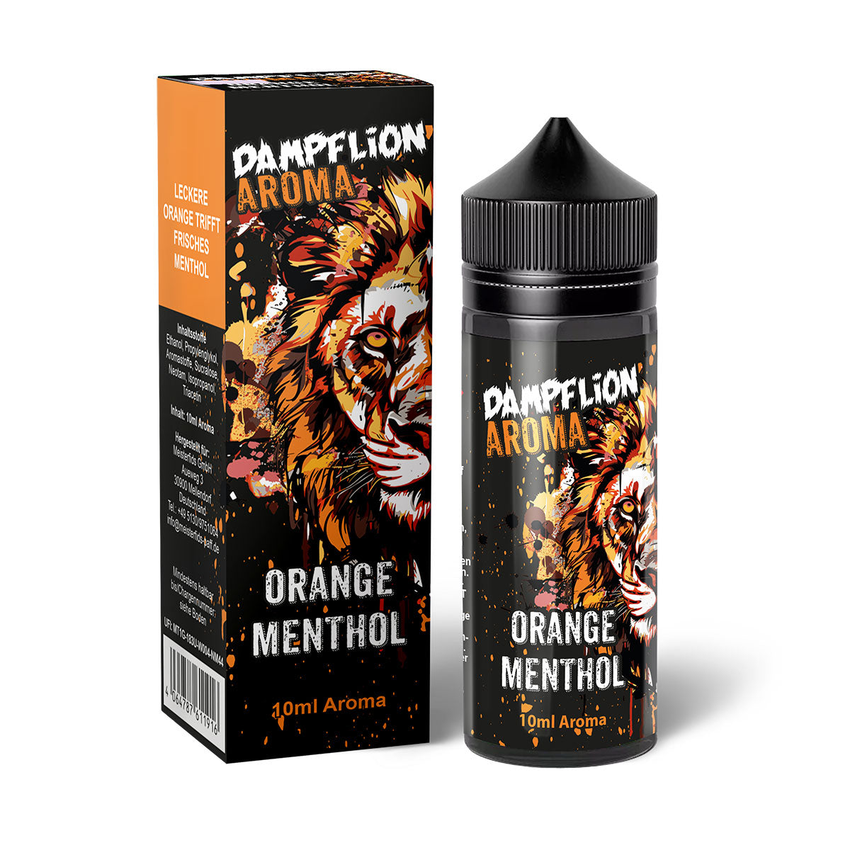 Dampflion - Intense - Orange Menthol - 10ml Aroma (Longfill)