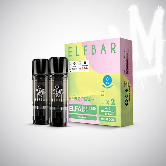 Apple Peach - 0mg/ml - Prefilled Pods (MatchBar) (2 Stück)