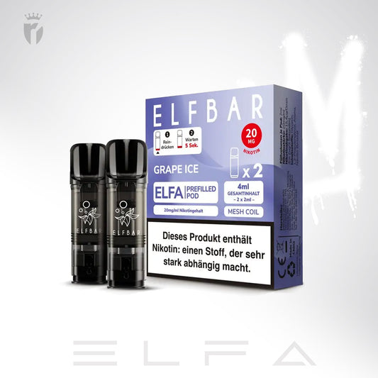 Grape Ice - 20mg/ml - Prefilled Pods (MatchBar) (2 Stück)