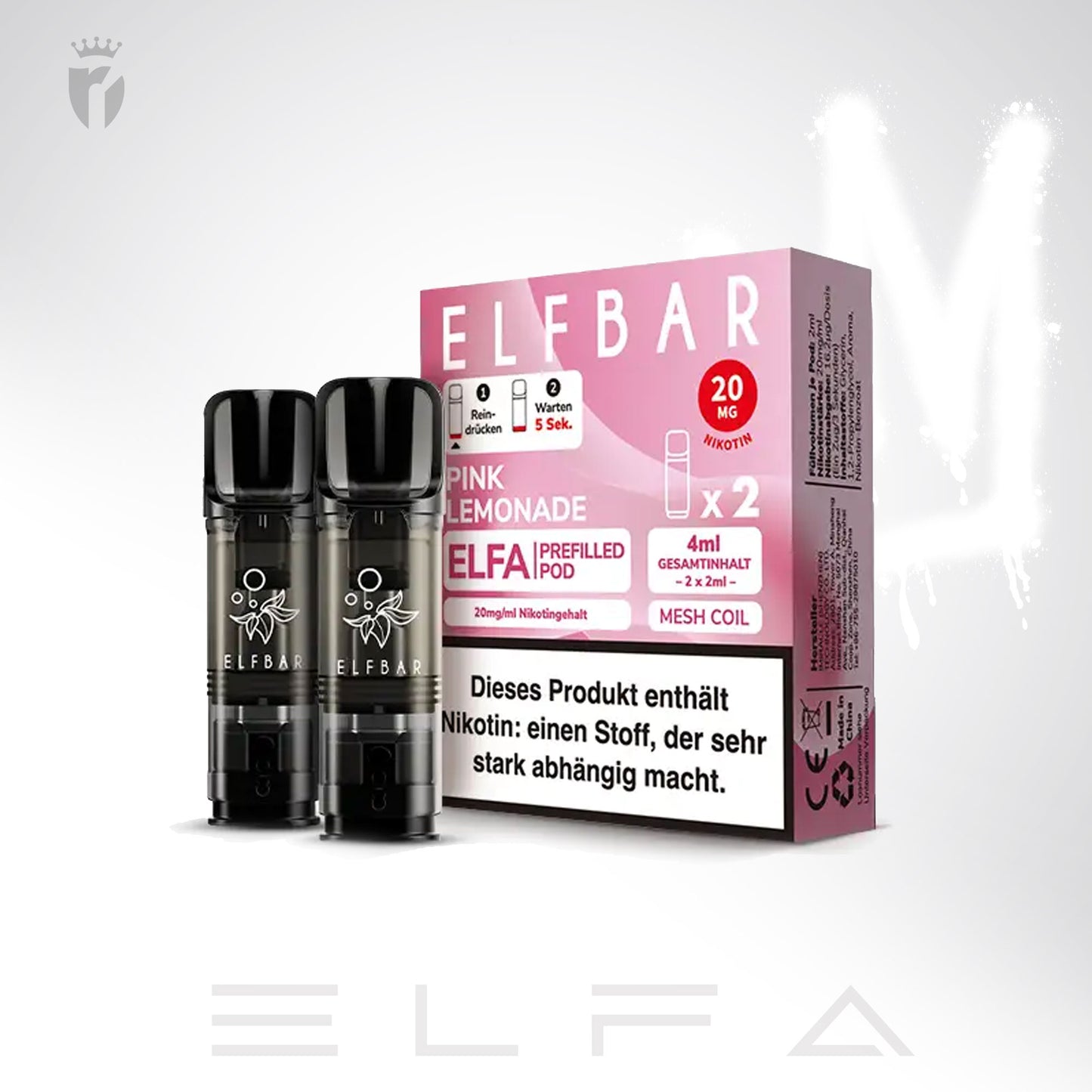 Pink Lemonade - 20mg/ml - Prefilled Pods (MatchBar) (2 Stück)
