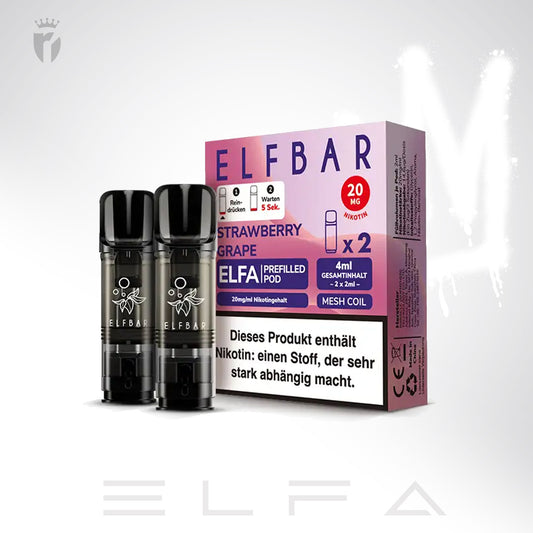Strawberry Grape - 20mg/ml - Prefilled Pods (MatchBar) (2 Stück)