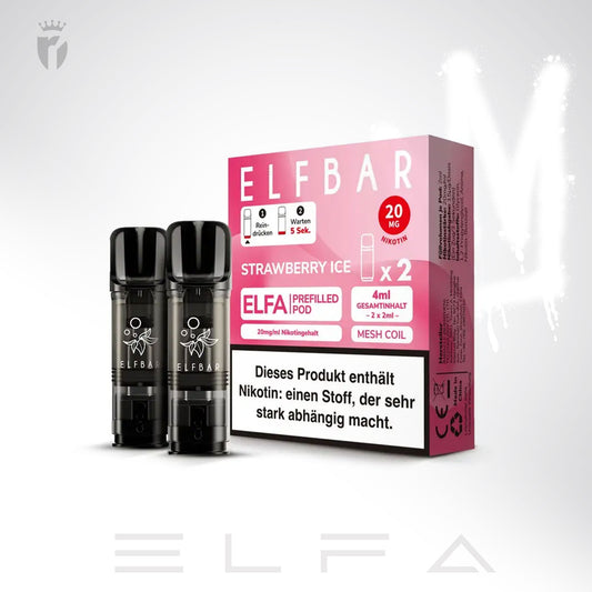 Strawberry Ice - 20mg/ml - Prefilled Pods (MatchBar) (2 Stück)