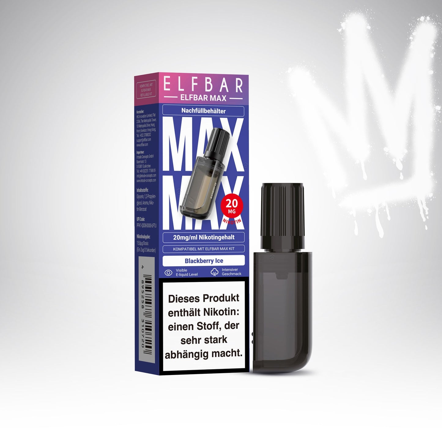 ELF Bar MAX - Pod - Blackberry Ice