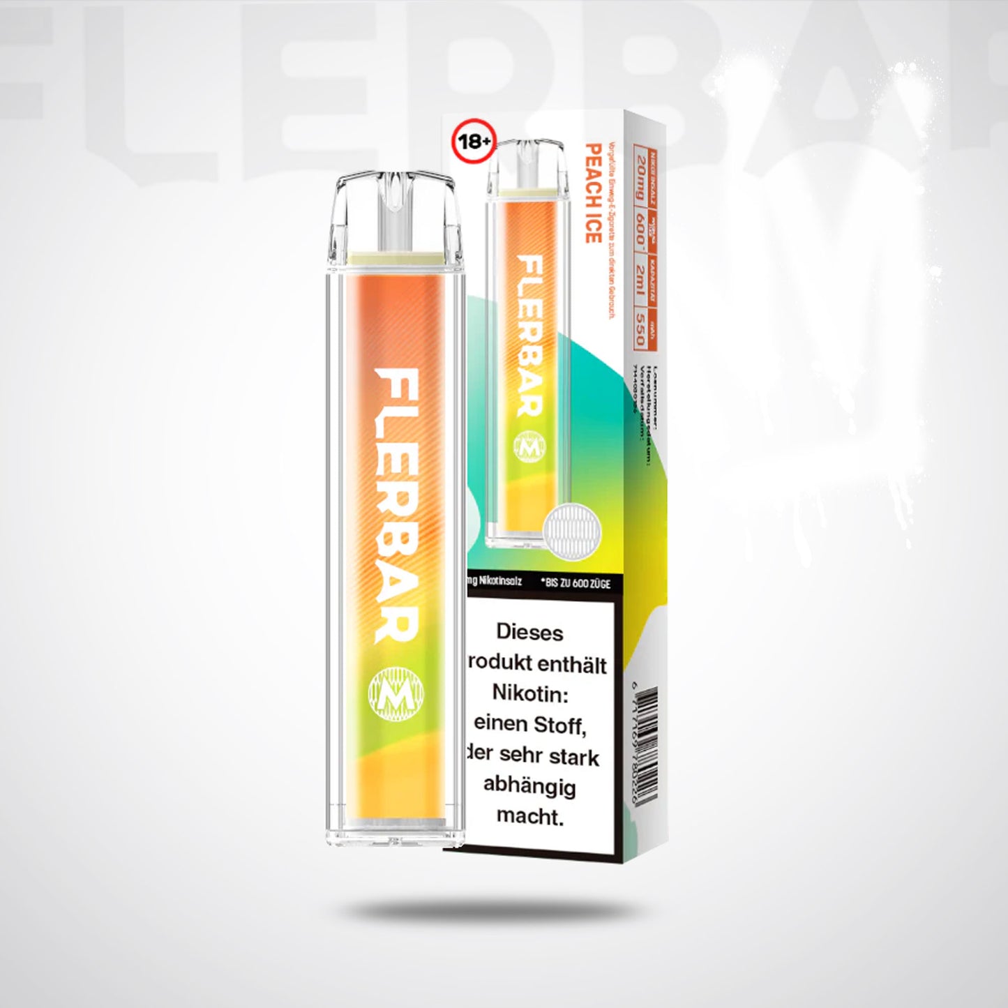 Peach Ice - FLERBAR M600