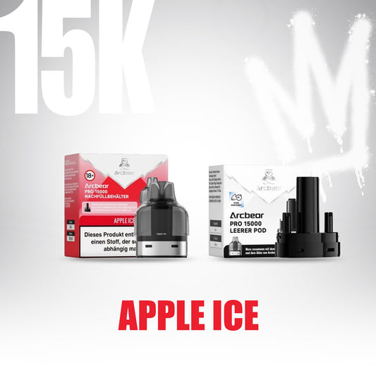 ArcBear Pro 15000 - Apple Ice - Refill Pod