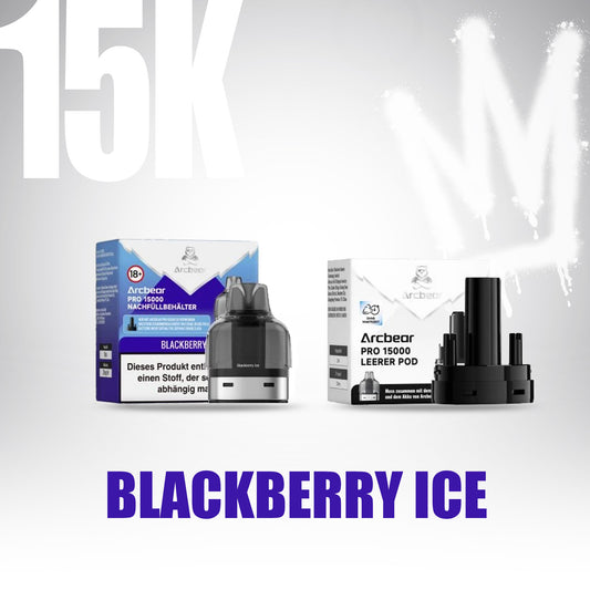ArcBear Pro 15000 - Blackberry Ice - Refill Pod