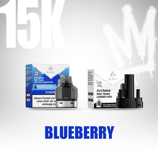 ArcBear Pro 15000 - Blueberry - Refill Pod